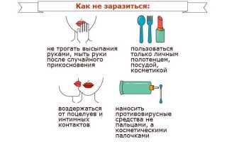 Как передается герпес
