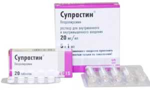 Супрастин при грудном вскармливании