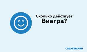 Сколько действует Виагра?
