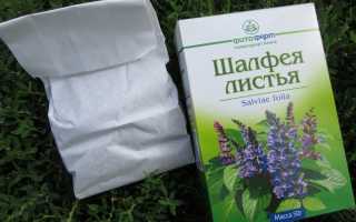 Шалфей для прекращения лактации