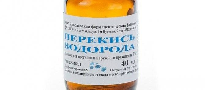 Перекись водорода при зуде в интимной зоне