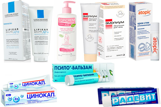 Препараты при атопическом дерматите у детей