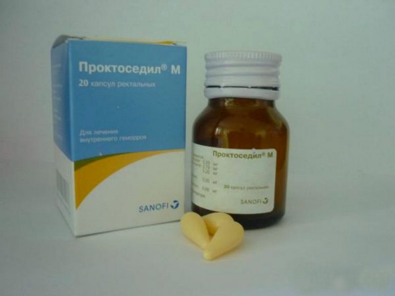 Проктоседил М: