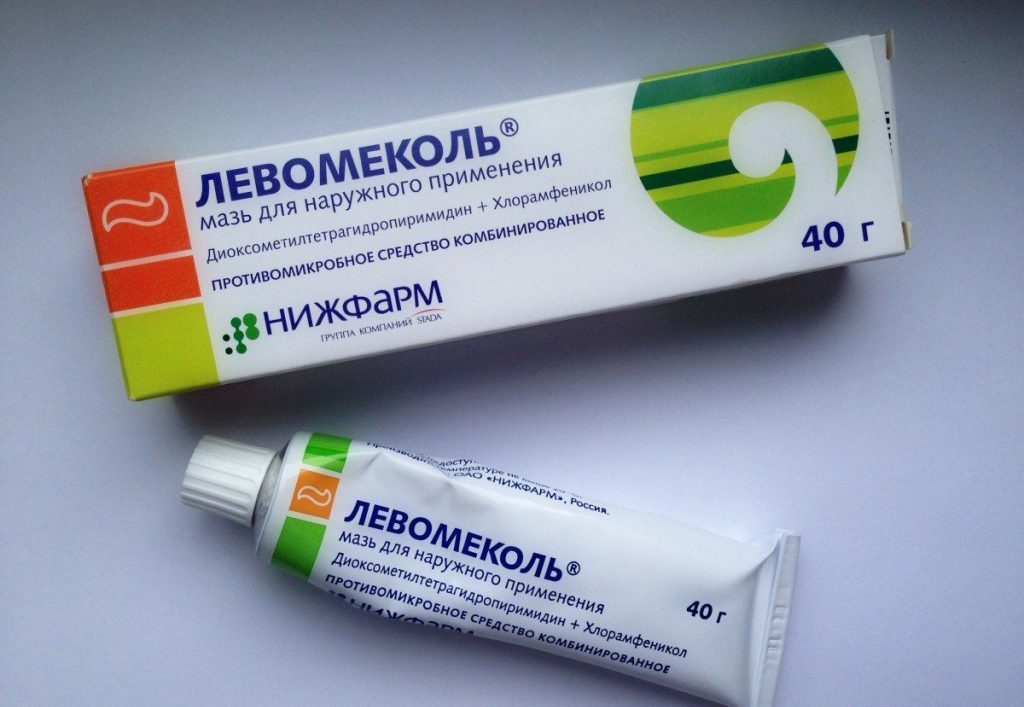 Левомеколь мазь от зуда