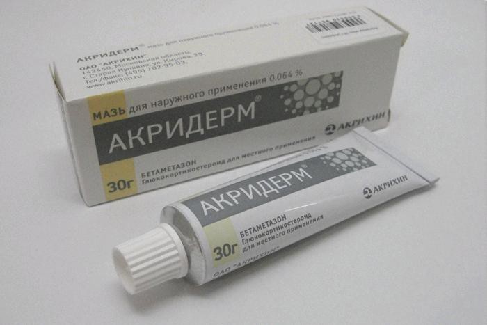 Акридерм от зуда