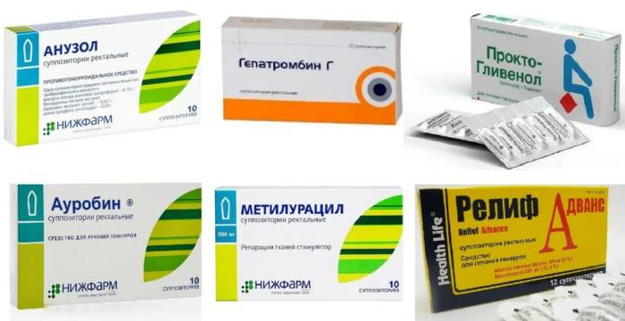 Свечи от жжения при геморроя