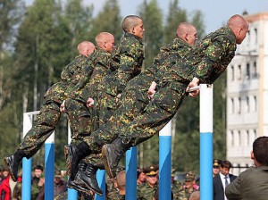 занятия в армии