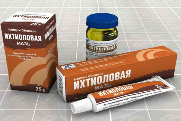 ихтиоловая мазь-свойства,применение