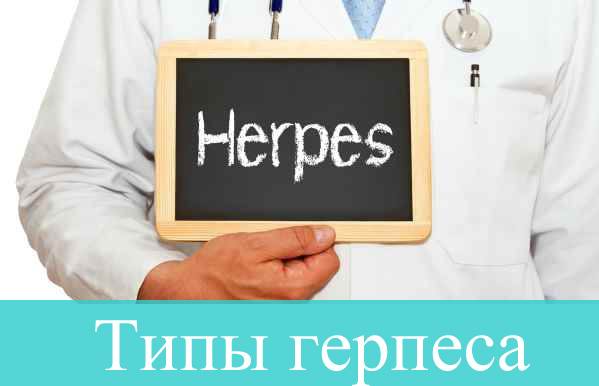 Типы герпеса