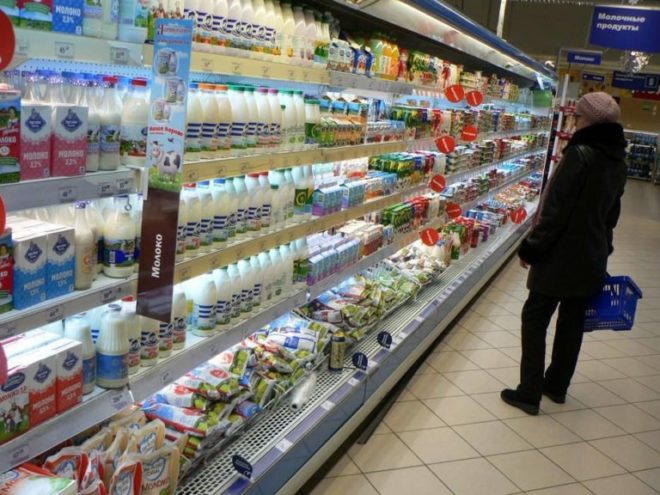 творог в магазине